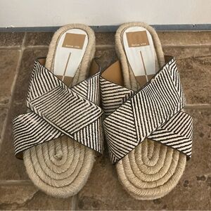 Dolce Vita espadrilles slides - size 6/6.5